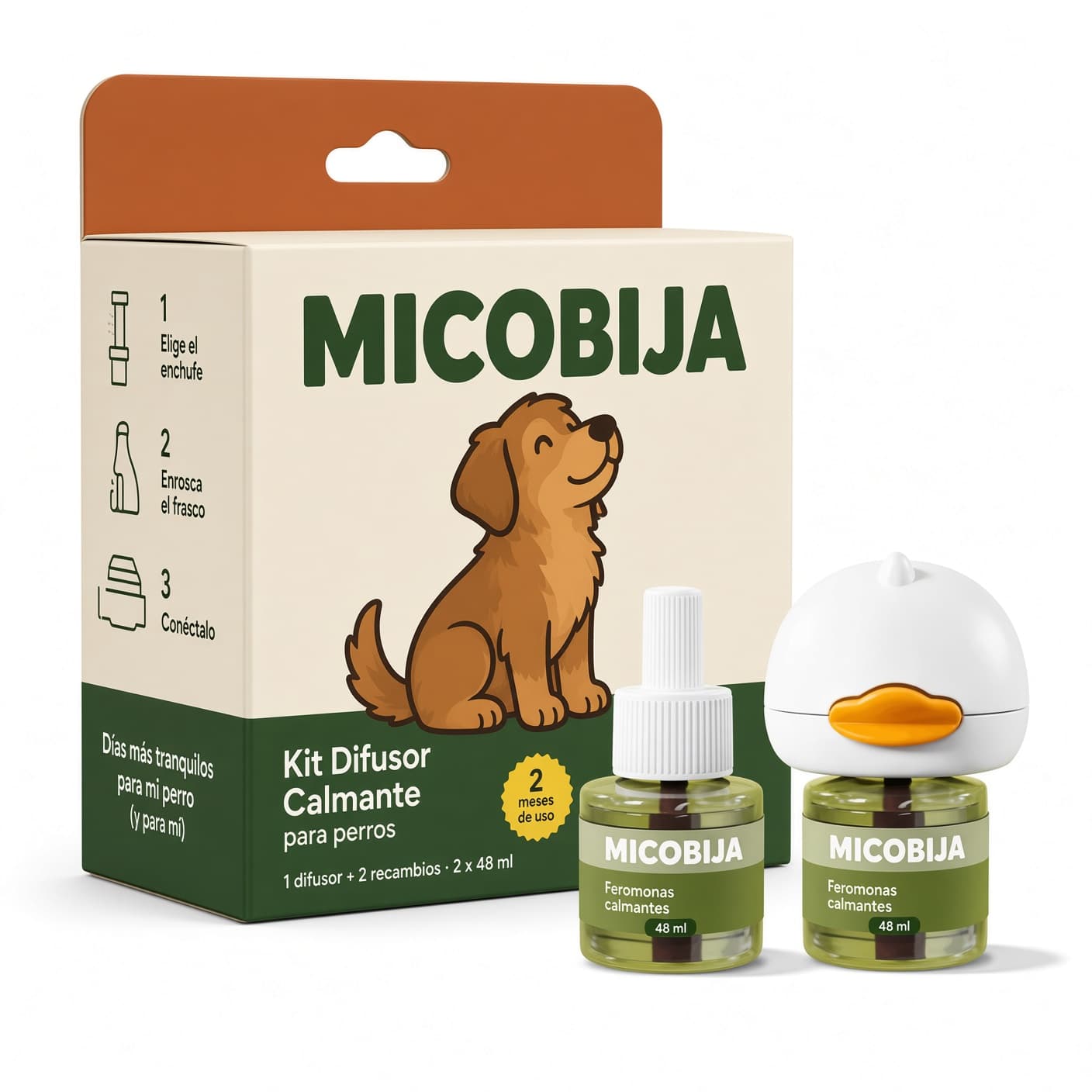 Kit Difusor Calmante para Perros